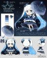 畫師RAHWIA設計的雪未來形象 niconico生放送的得票率：15.5%